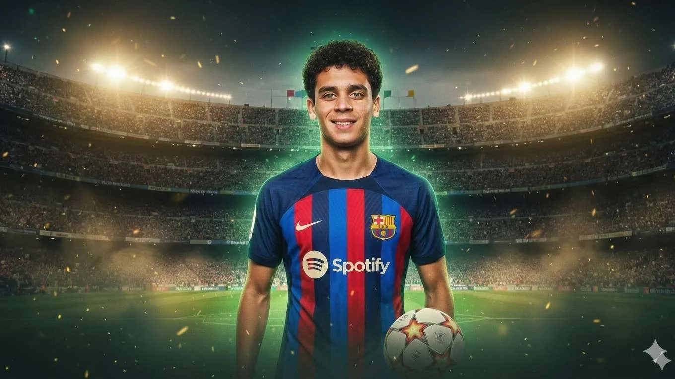 برشلونة يصدر قرارًا عاجلًا بشأن حمزة عبد الكريم