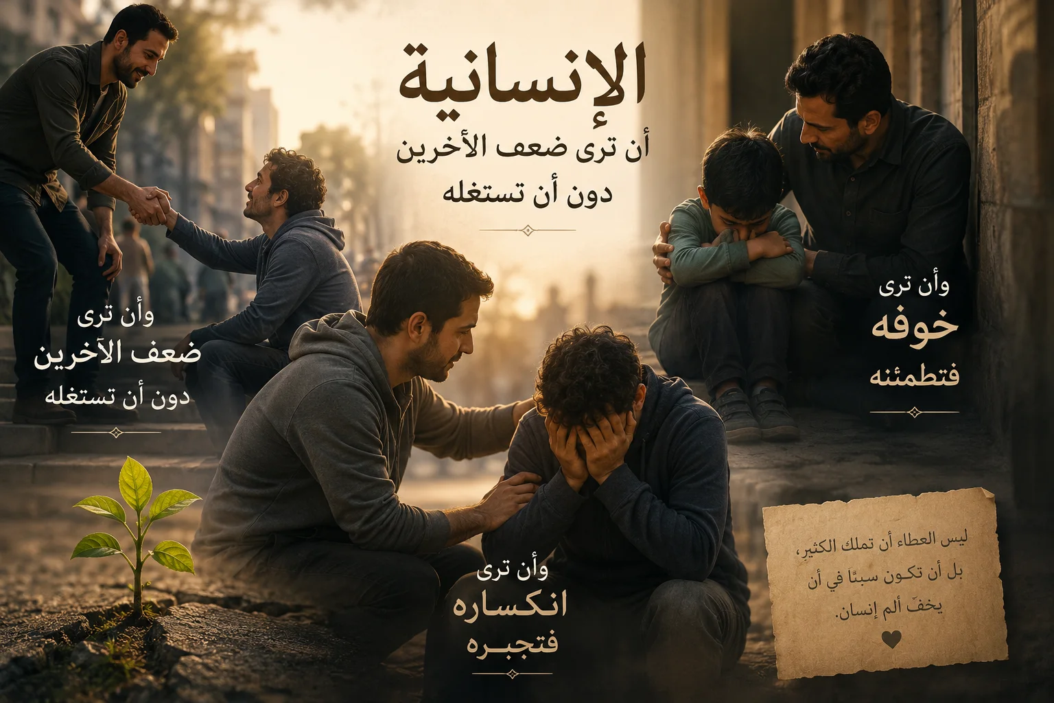 إنسانيتنا حين نختار ألا نؤذي