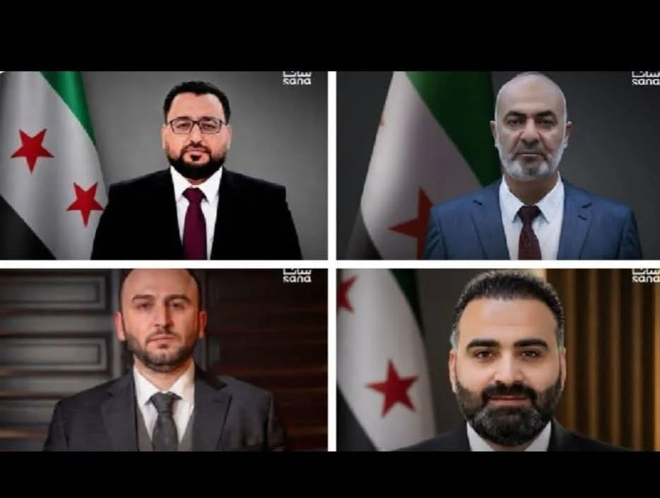 الرئيس الشرع يُصدر مرسوماً بتعيينات حكومية ومحلية جديدة تشمل وزارات ومحافظات وأمانة الرئاسة