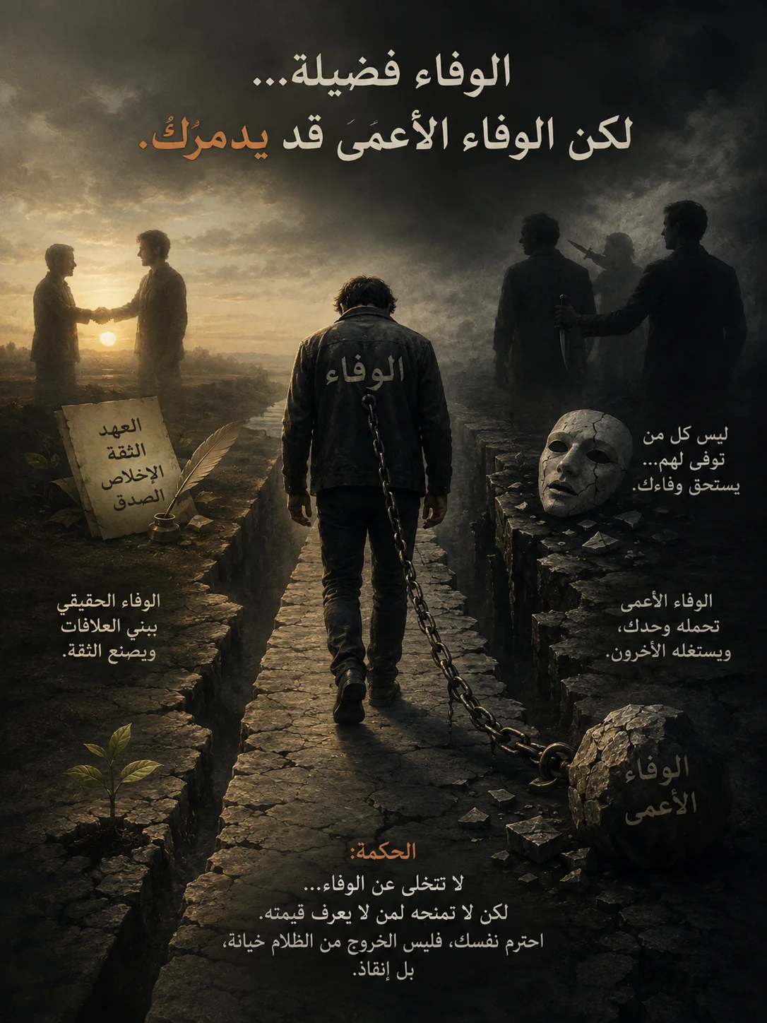 حين يصبح الوفاء طريقًا إلى الهلاك؟!