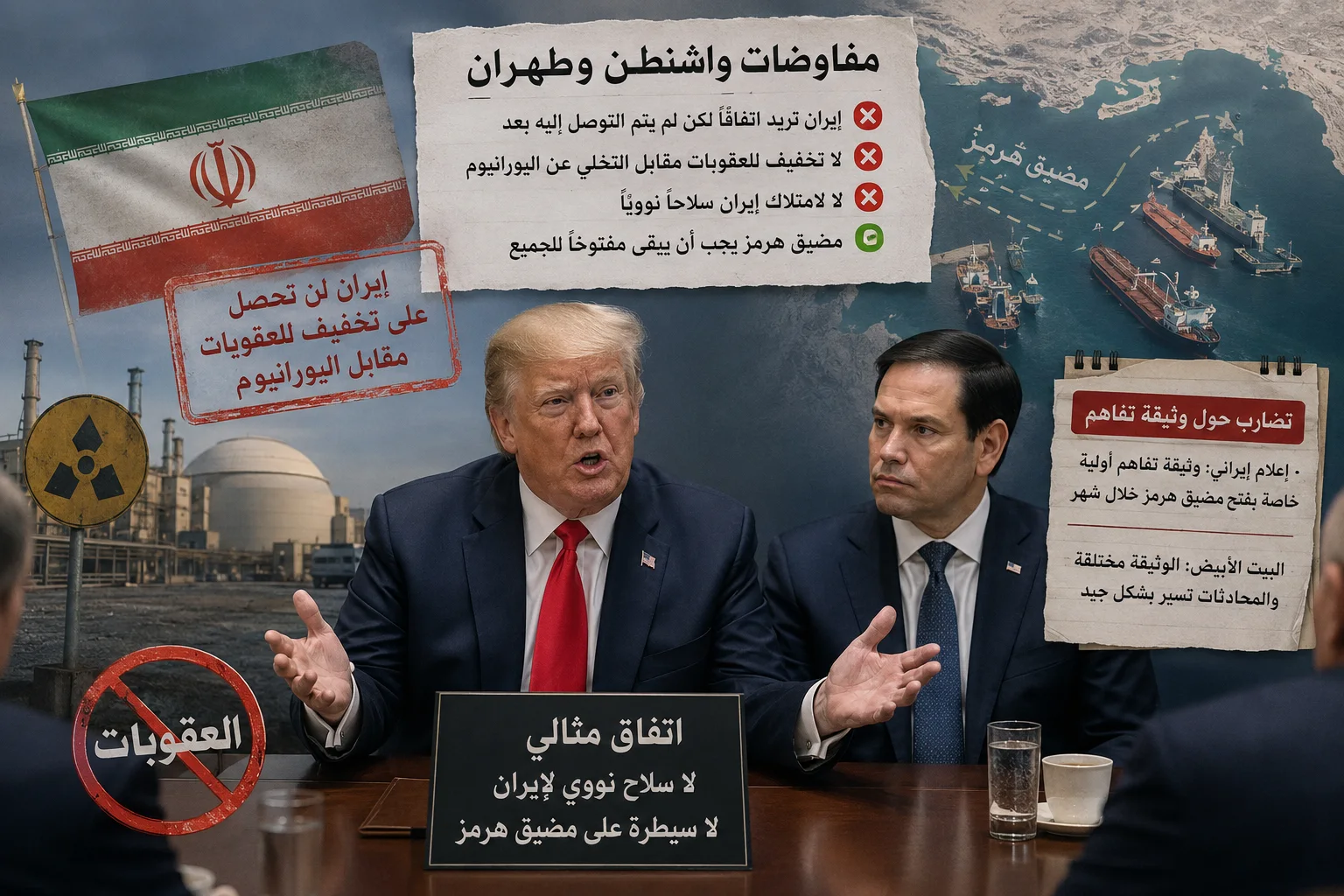 أكسيوس: تفاهم أمريكي ـ إيراني لمدة 60 يوماً بانتظار موافقة ترمب النهائية