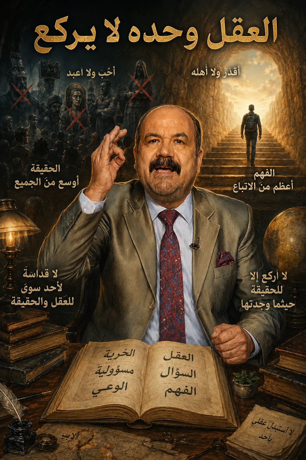 العقل وحده لا يركع