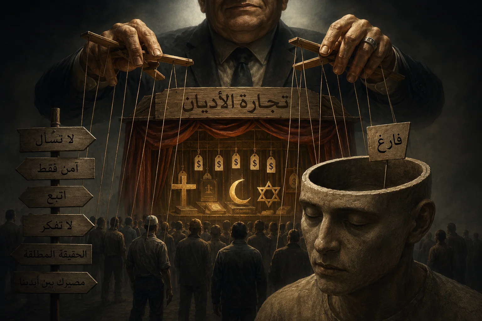 حين تتحول المقدّسات إلى سوقٍ خفي…  اقتصاد المعنى وحدود الوعي